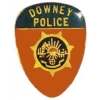 Downey, California Police Department Patch Pin